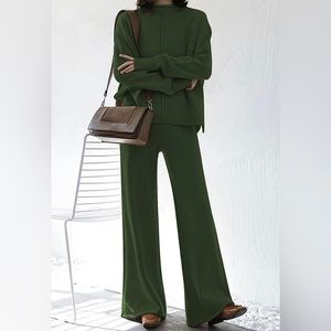 Duigluw two-piece knit sweater set